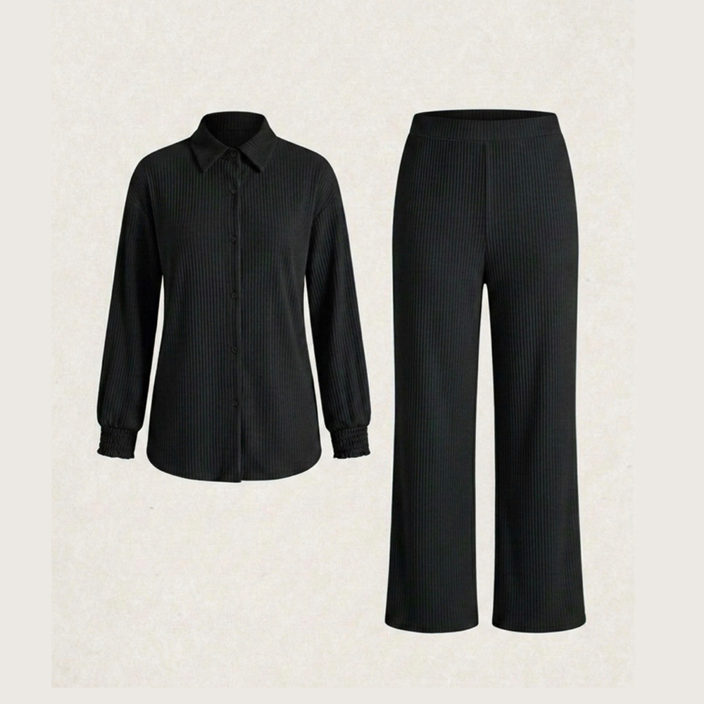 سوت من قماش كورشيه وسهل التنسيق يمكنك تنسيق الطقم كامال أو تنسيق كل قطعة علي حده